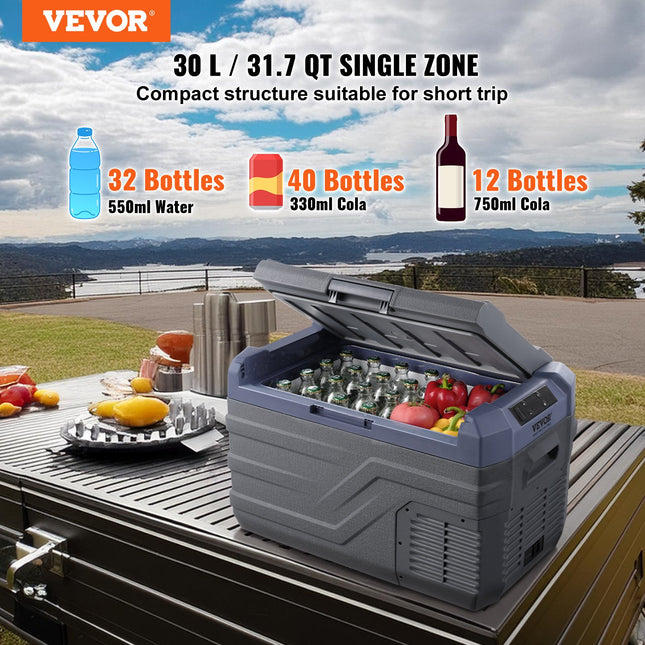 Nešiojamas automobilinis šaldytuvas VEVOR NL30, 30 l