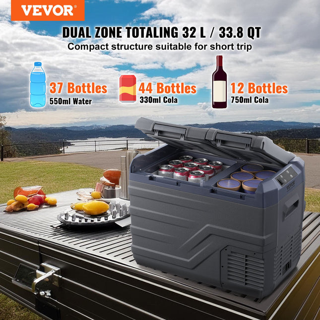 Automobilinis šaldytuvas VEVOR NLS45, 32 l