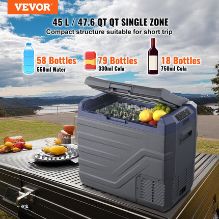 Automobilinis šaldytuvas VEVOR NL50, 45 l talpa