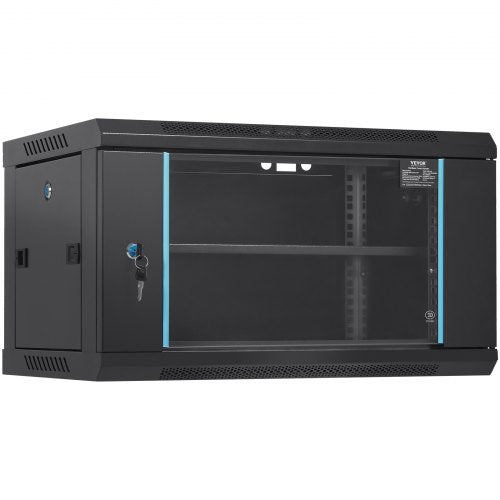 Sieninė serverio spinta VEVOR W26406, 6U