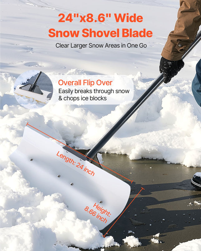 Sniego stumtuvas VEVOR H610, 61 cm plotis
