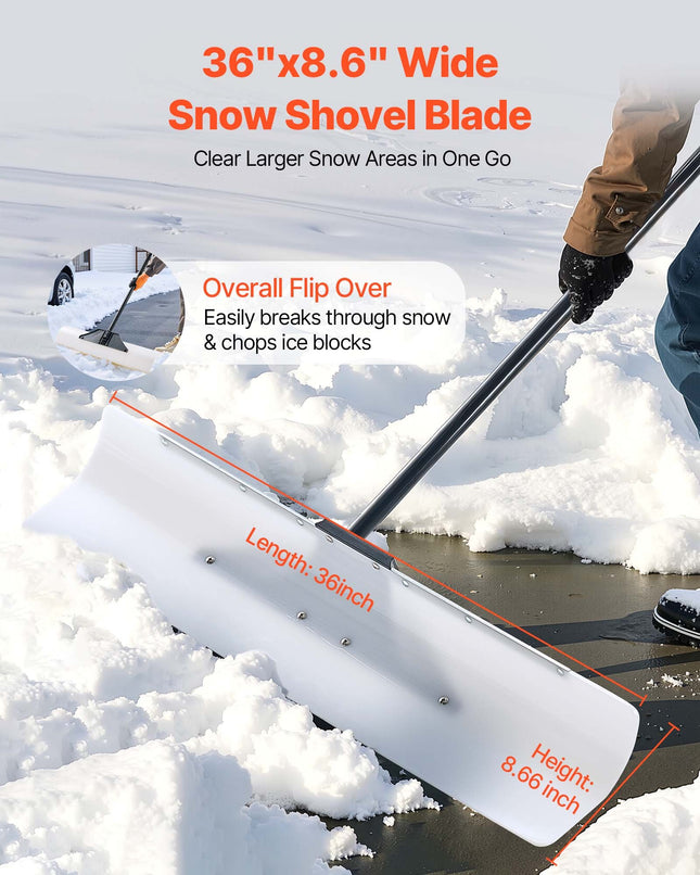 Sniego stumtuvas VEVOR H915, 91,5 cm plotis