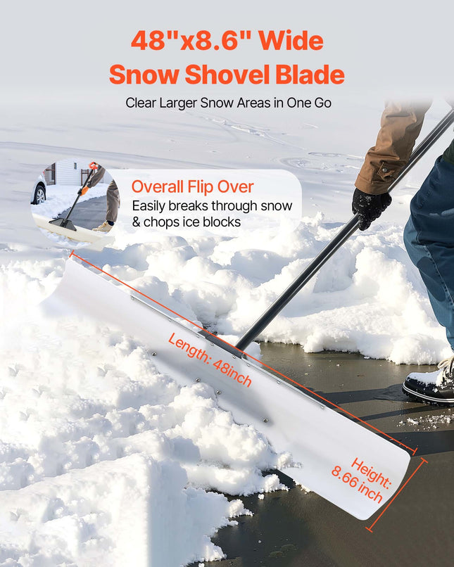 Sniego stumtuvas VEVOR H1220, 122 cm plotis