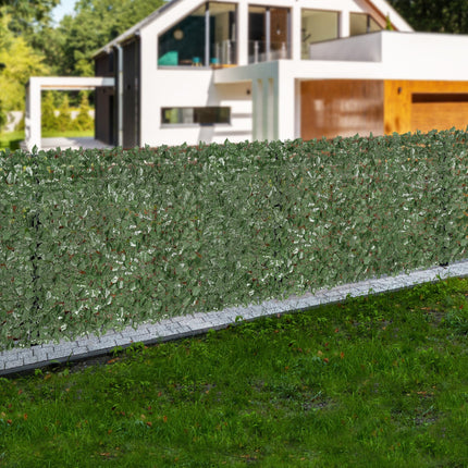 Dirbtinė gebenių tvora VEVOR JNF012, 1 x 2,5 m