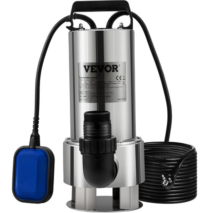 Panardinamas vandens siurblys VEVOR QSB-2JH-1300B69, 1300W