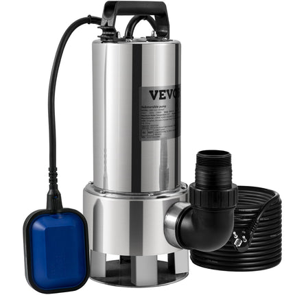 Panardinamas vandens siurblys VEVOR QSB-2JH-1300B69, 1300W