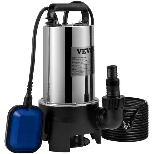 Panardinamas vandens siurblys VEVOR QSB-2JH-1100B96, 1100W