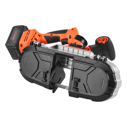 Akumuliatorinis juostinis pjūklas VEVOR BW2110, 65 mm pjovimo gylis