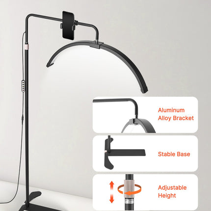 Kosmetologinė LED lempa VEVOR HD-M5X, 26 colių