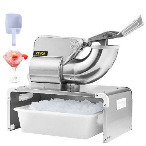 Elektrinis ledo smulkintuvas VEVOR BY-300XTD-S, 300 kg/val.