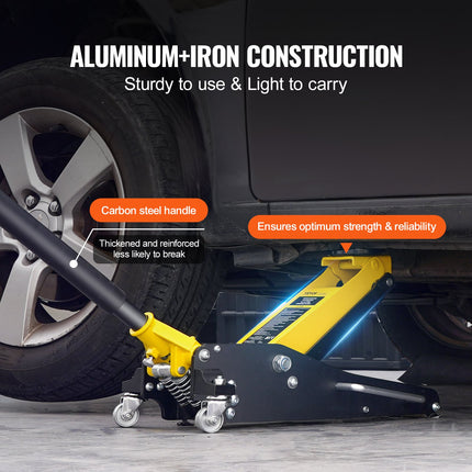 Žemo profilio domkratas VEVOR WD-B-02000-B00-0, 2 t