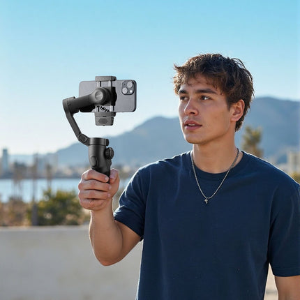 Išmaniojo telefono stabilizatorius VEVOR CM8, 3 ašių stabilizavimas