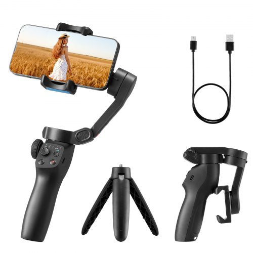 Išmaniojo telefono stabilizatorius VEVOR CM8, 3 ašių stabilizavimas