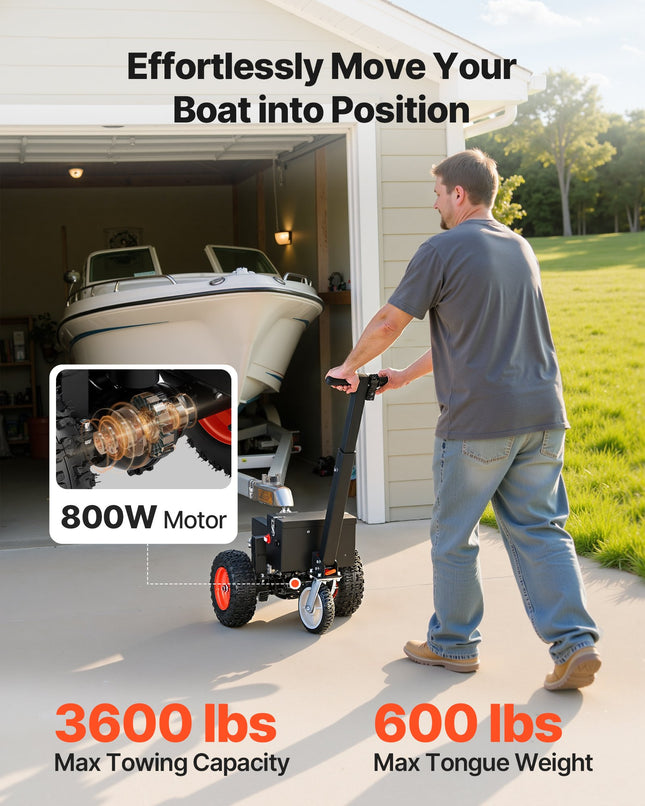 Elektrinis priekabų stumtuvas VEVOR W3600, 1633 kg