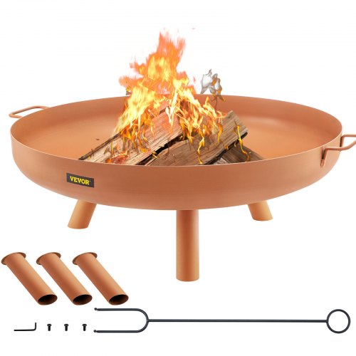Lauko laužavietė VEVOR VV-FPB-30BN, 77 cm skersmens