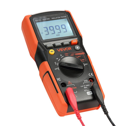 Skaitmeninis multimetras VEVOR SS103, 1000V AC/DC