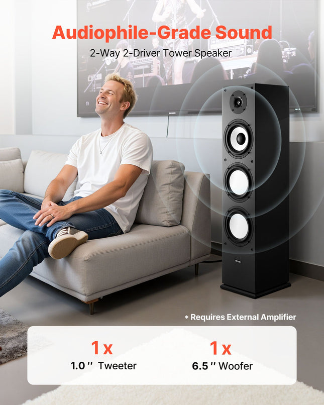 Grindinė kolonėlė VEVOR VV-1601F, 200 W