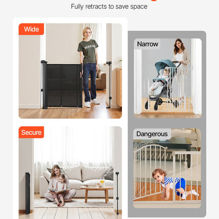 Ištraukiami apsauginiai varteliai VEVOR SH20.006BB-280CD, 280 cm pločio
