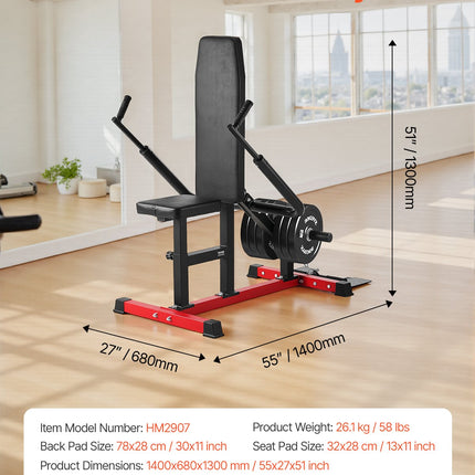 Rankų ir krūtinės treniruoklis VEVOR HM2907, 204 kg apkrova
