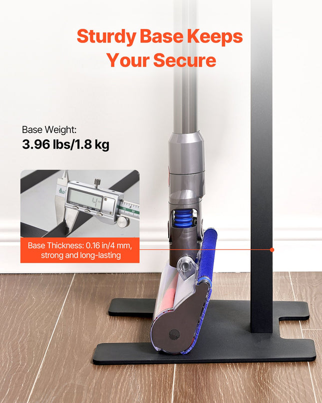 Dulkių siurblio stovas VEVOR HLFGSJLG-01, suderinamas su Dyson V6-V15 modeliais
