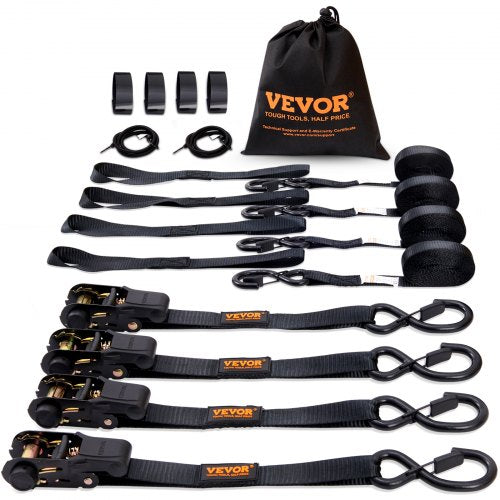 Tvirtinimo diržai su terkšle VEVOR XMRS25-4, 998 kg