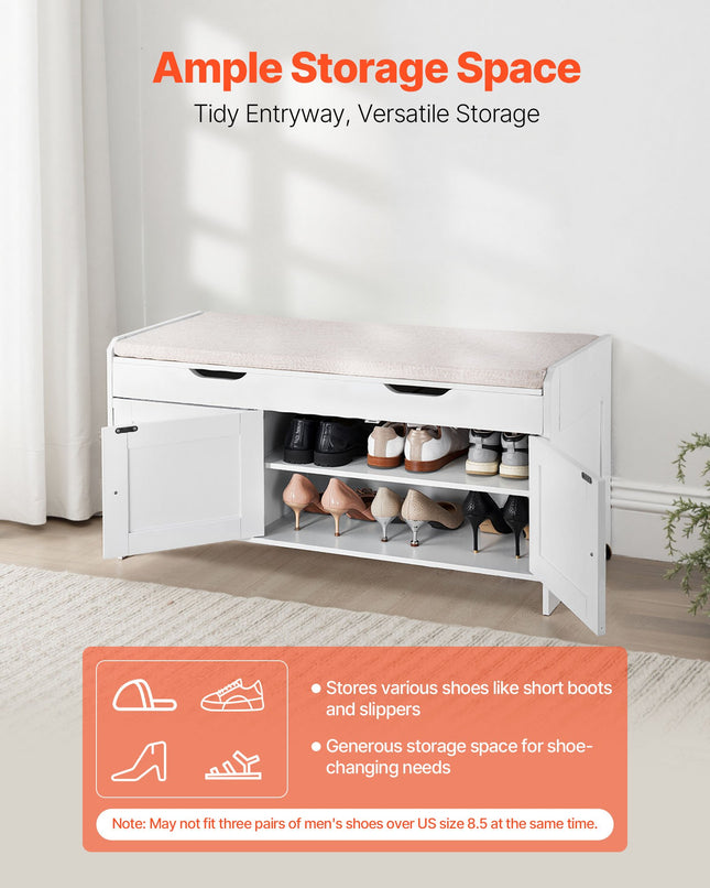 Batų suoliukas VEVOR KLSC-03, 1050 x 350 x 503 mm