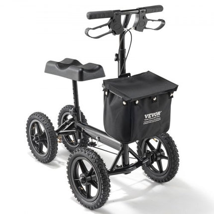 Sulankstomas kelių paspirtukas VEVOR HFK-9277KD, 160 kg apkrova
