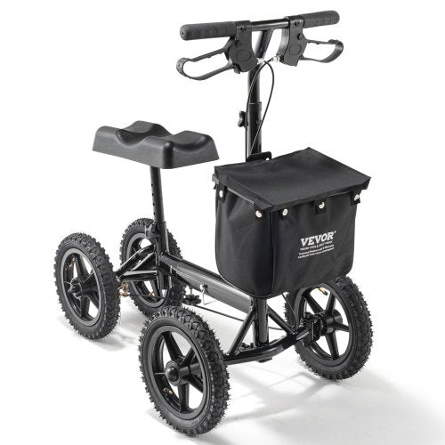 Sulankstomas kelių paspirtukas VEVOR HFK-9277KD, 160 kg apkrova