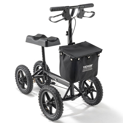 Sulankstomas kelių paspirtukas VEVOR HFK-9277KD, 160 kg apkrova