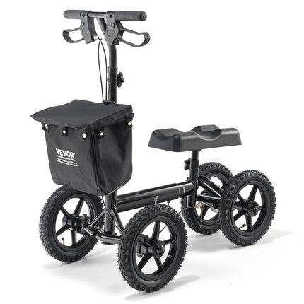 Sulankstomas kelių paspirtukas VEVOR HFK-9277KD, 160 kg apkrova