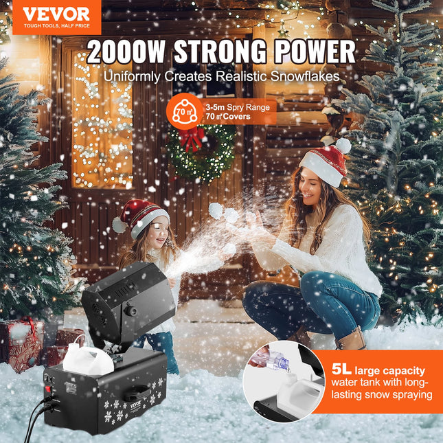 Sniego mašina VEVOR LM-O-2000, 2000 W