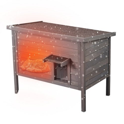 Lauko kačių namelis VEVOR DUSCH2404, 87x53,5x69 cm