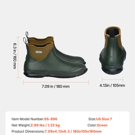 Moteriški guminiai batai VEVOR SS-996, neperšlampami