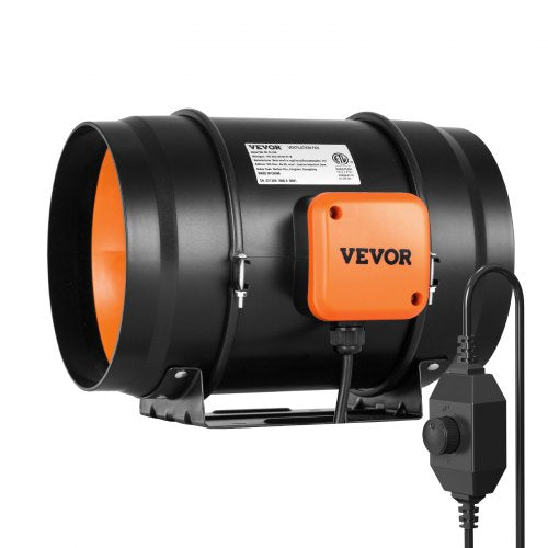 Kanalinis ventiliatorius VEVOR GX-08-200, 860 m³/h