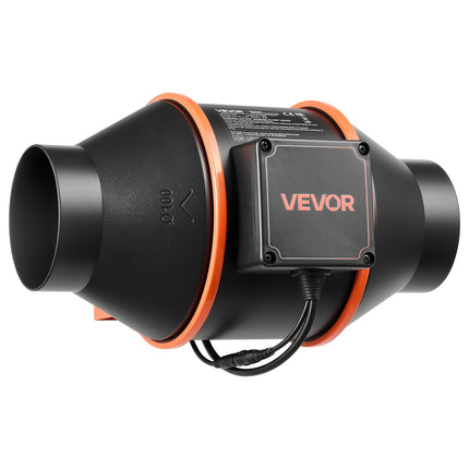 Kanalinis ventiliatorius VEVOR HF-100PE, 349 m³/h