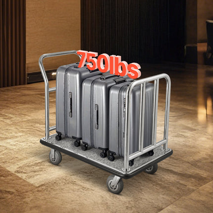 Viešbučio bagažo vežimėlis VEVOR X-113, 340 kg keliamoji galia
