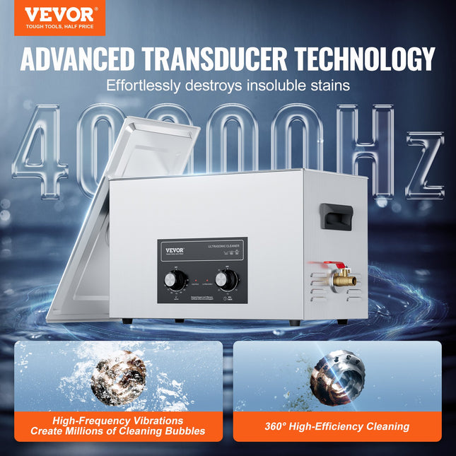 Ultragarsinė valyklė VEVOR TH-100AXN, 30 l talpa