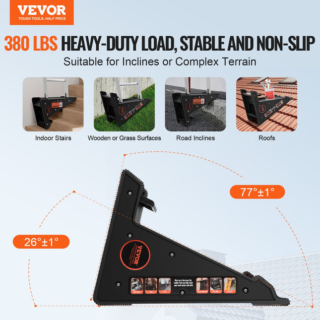 Kopėčių lyginimo įrankis VEVOR KH-L03, 172,4 kg apkrova