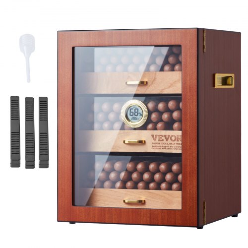 Cigarų humidorius VEVOR HCAG150D, 100-150 cigarų