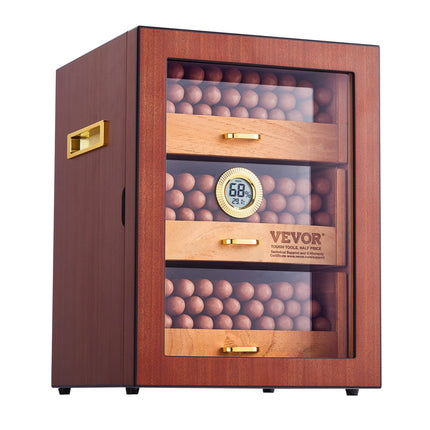 Cigarų humidorius VEVOR HCAG150D, 100-150 cigarų