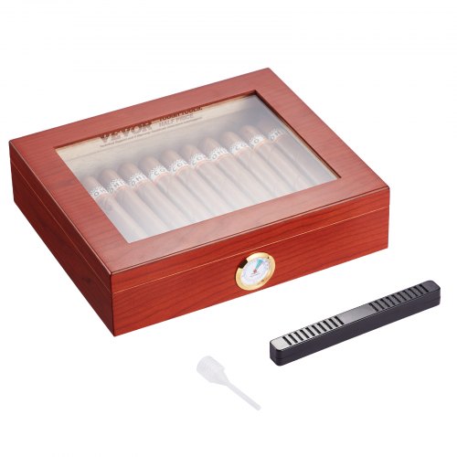 Cigarų humidorius VEVOR HCAF20J, 10–25 cigarams