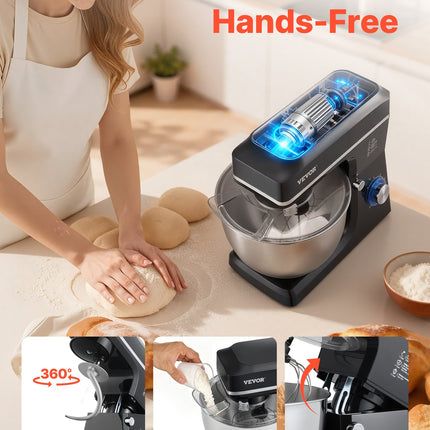 Virtuvinis kombainas VEVOR SM-1511Z, 1400W