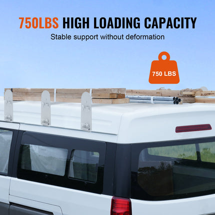 Mikroautobuso stogo bagažinė kopėčioms VEVOR BYCD-005, 340 kg keliamoji galia
