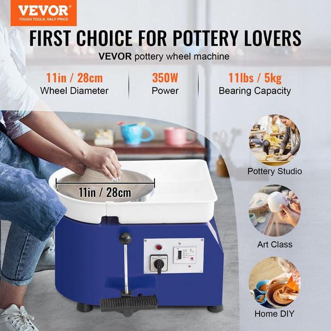 Keramikos žiedas VEVOR, 350W, 28 cm diskas