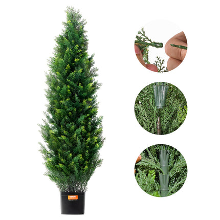 Dirbtinis kedras VEVOR SM-BS-120, 121,9 cm (2 vnt.)