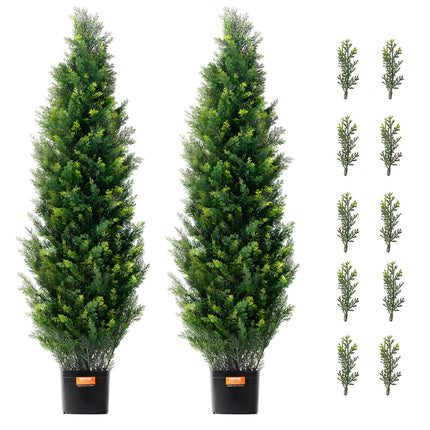 Dirbtinis kedras VEVOR SM-BS-120, 121,9 cm (2 vnt.)