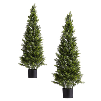 Dirbtiniai dekoratyviniai kedrai VEVOR SM-BS-120-3K, 121,9 cm aukščio
