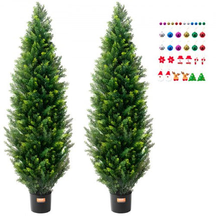 Dirbtinis kedras VEVOR SM-BS-150, 152,4 cm, 2 vnt.