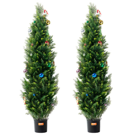 Dirbtinis kedras VEVOR SM-BS-150, 152,4 cm, 2 vnt.