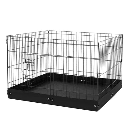 Šunų aptvaras VEVOR TT-PP1005S-F, 4 dalys 61x91 cm